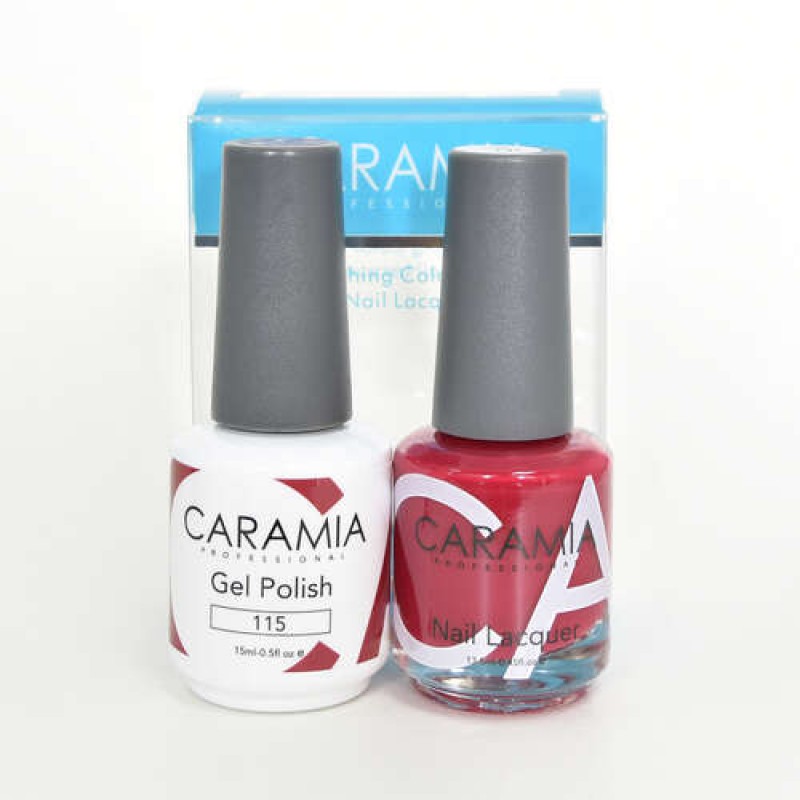 #115 Caramia Gel Polish & Nail Lacquer 0.5oz